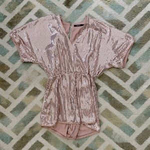 Rose Gold Romper